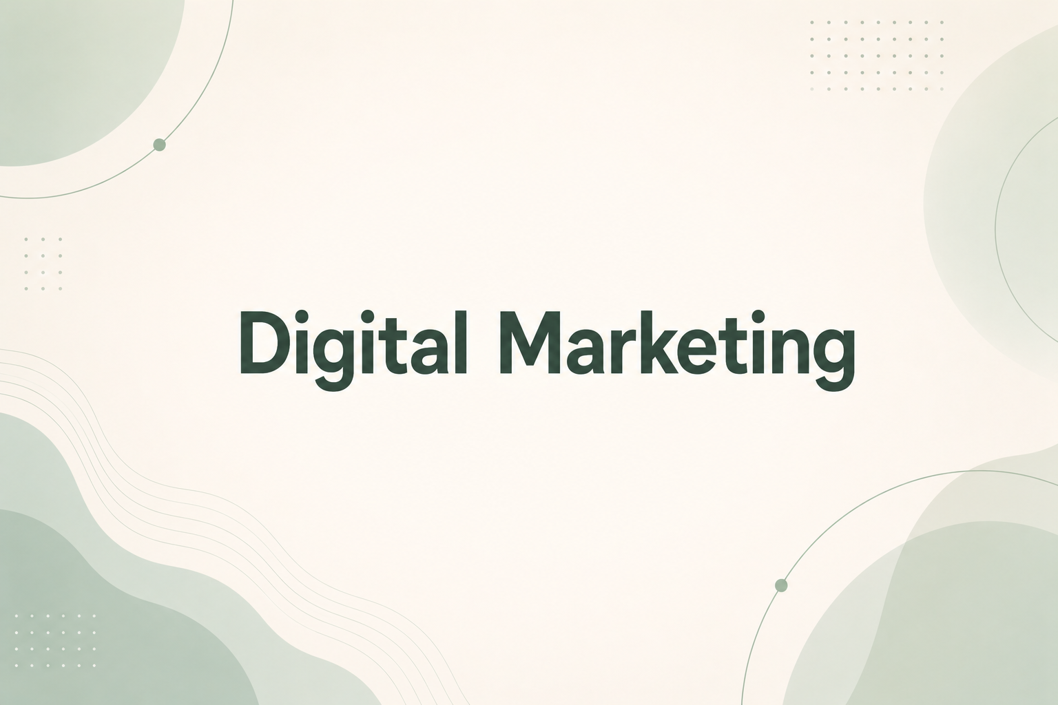 Digital Marketing